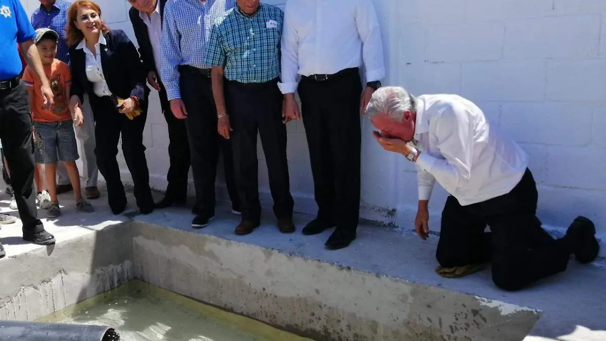 23 Inaugura alcalde Nuevo pozo de agua potable